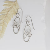 Silver Branch Earrings