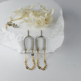 Mixed Metal Earrings