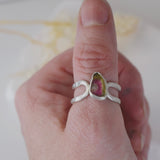 Watermelon Tourmaline Ring