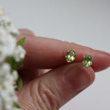 Peridot Studs