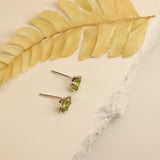 Peridot Studs