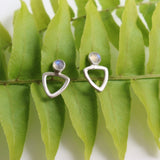 Labradorite Studs
