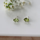 Peridot Studs