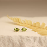 Peridot Studs