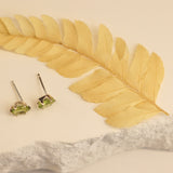 Peridot Studs